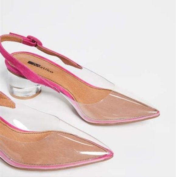 New Matiko Zuma Block Heel Pumps - Picture 7 of 8
